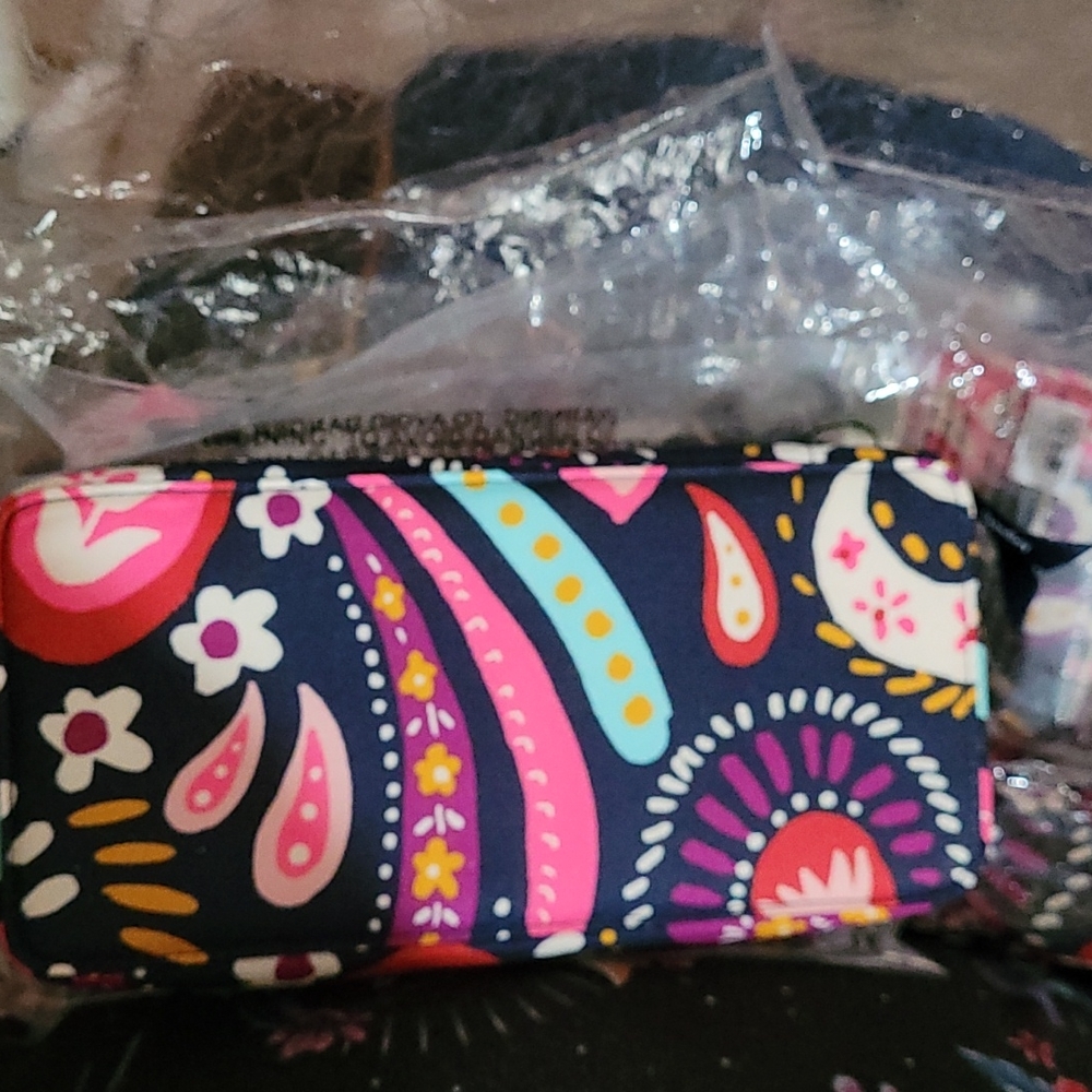 OOP Painted Paisley large  travel pill case Vera Bradley